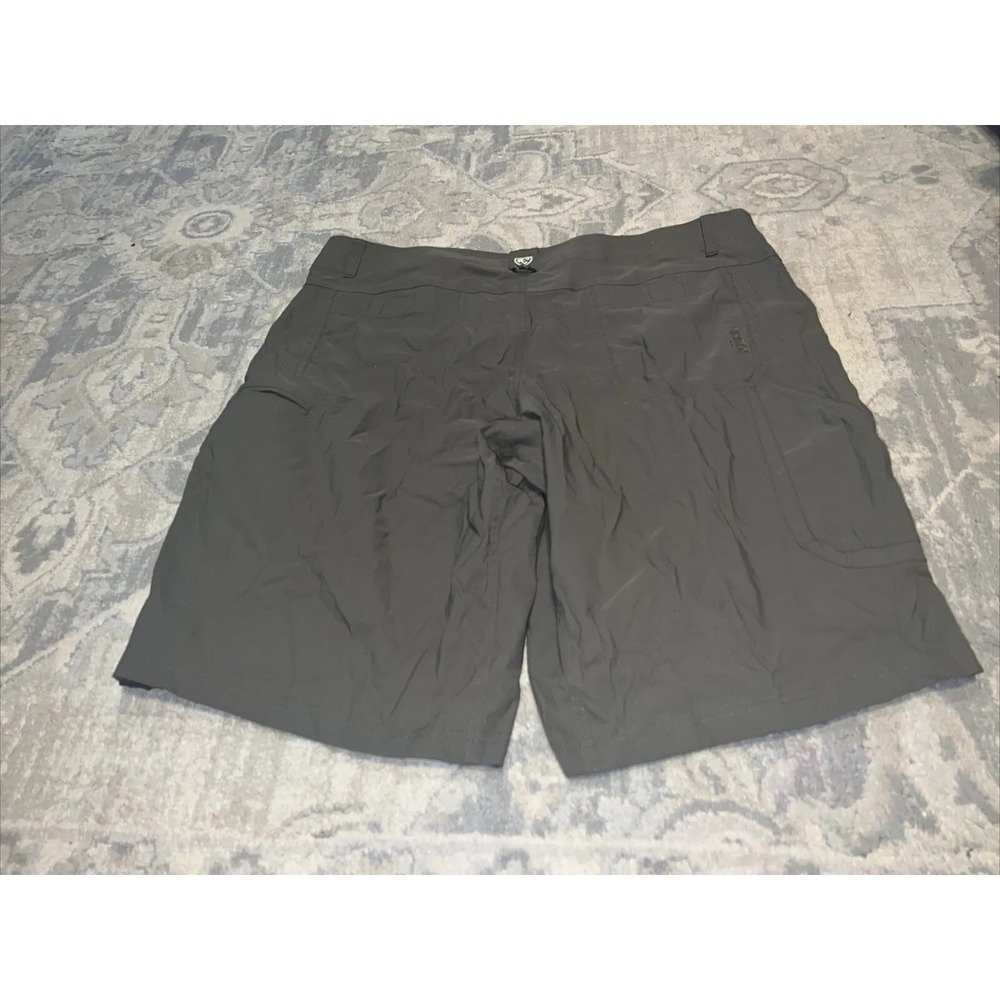 Kuhl Shorts Mens Sz 40 Brown Chino Bermuda Outdoors Hiking Pockets Nylon Stretch - Picture 6 of 6